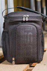 Isolator Fitness ISOBAG 3 Meal in black, designed for meal prep and storage, durable and insulated.